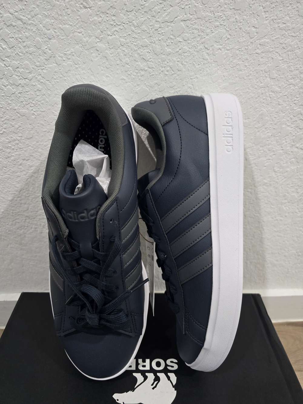 adidas Grand Court 2.0 Men's Navy Casual Sneakers.10.5 M - Picture 6 of 10